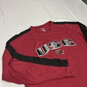 Vintage South Carolina Gamecocks Long Sleeve T-Shirt Men's XL Embroidered Logo